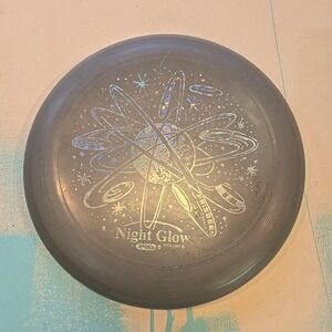 VTG 1995 Wham-O Night Glow DTW Frisbee‎ Holographic 10" USA Disc Sports Ultimate